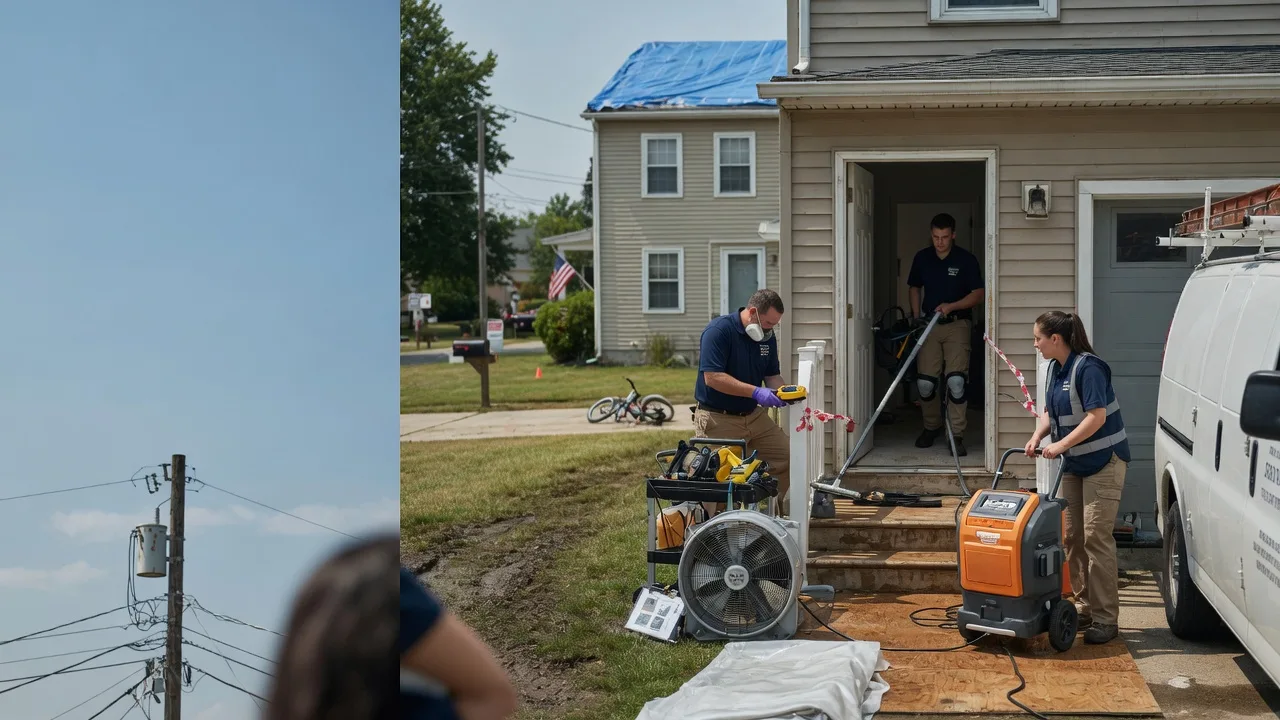 Water Damage Repair in Coatesville, IN near me